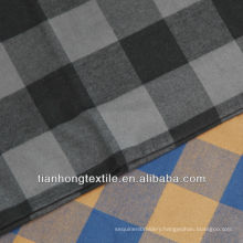 100%Cotton Twill Checks Flannelet Fabric